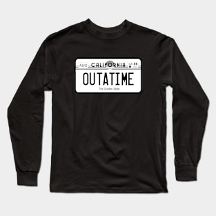 Outatime black version Long Sleeve T-Shirt